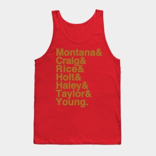 1989 San Francisco Football Tank Top